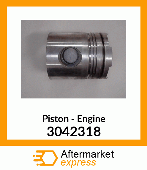 PISTON BODY C/W CLIPS 3042318