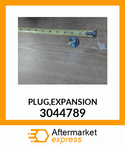 PLUG,EXPANSION 3044789