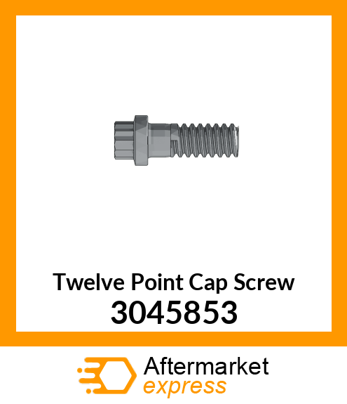 Twelve Point Cap Screw 3045853