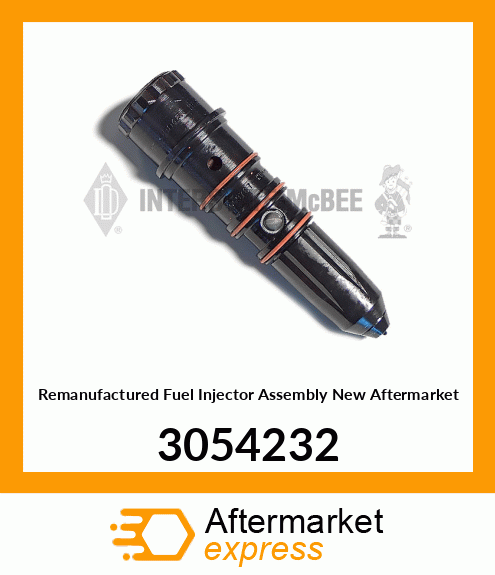 Remanufactured Fuel Injector Assembly New Aftermarket 3054232