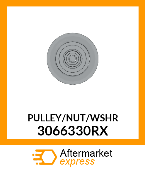 PULLEY/NUT/WSHR 3066330RX