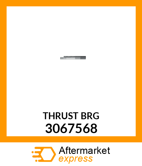 THRUST WASHER STD 3067568