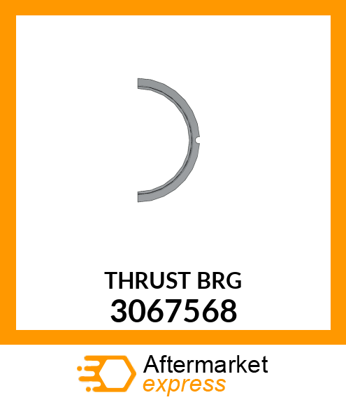 THRUST WASHER STD 3067568