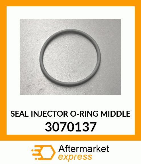 SEAL INJECTOR O-RING MIDDLE 3070137