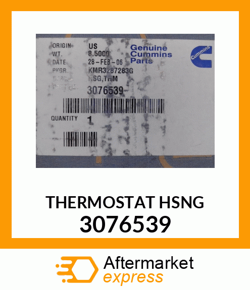 THERMOSTAT HSNG 3076539