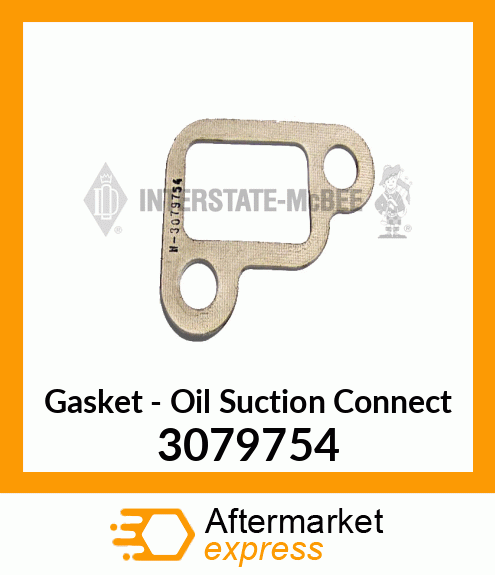 Pickup Tube Gasket New Aftermarket 3079754