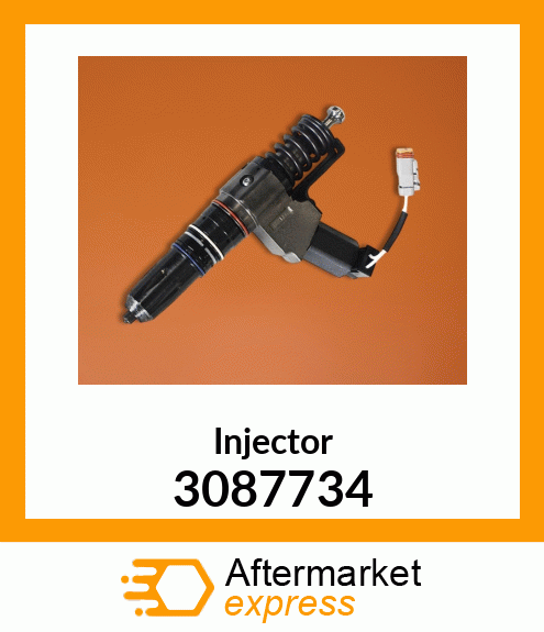 Remanufactured diesel injector for engine N14 CPL 1809 3087734