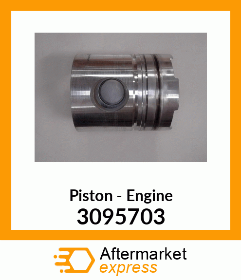 PISTON BODY C/W CLIPS TRI TECH PLUS 3095703