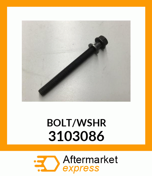 BOLT/WSHR 3103086