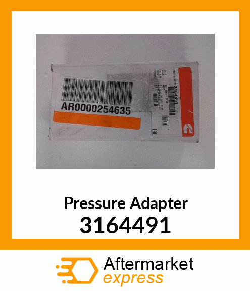 ADAPTER,PRESSUR 3164491