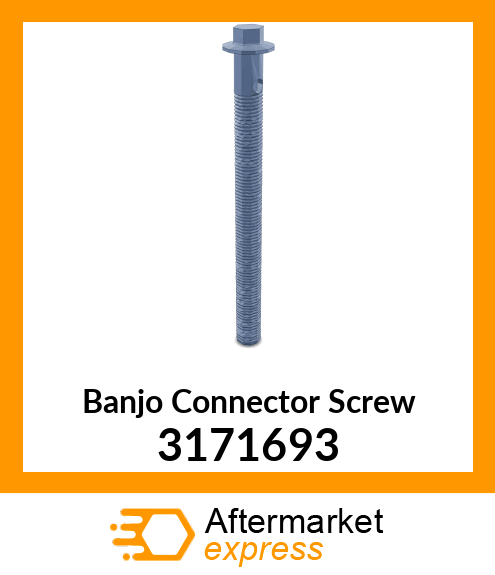 Banjo Connector Screw 3171693