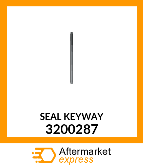 SEAL KEYWAY 3200287