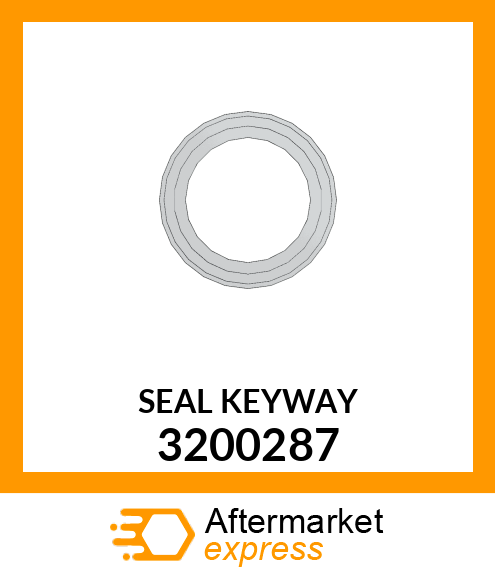 SEAL KEYWAY 3200287