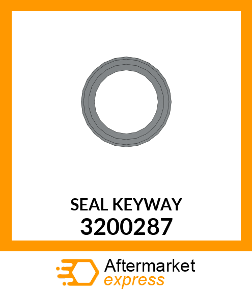 SEAL KEYWAY 3200287