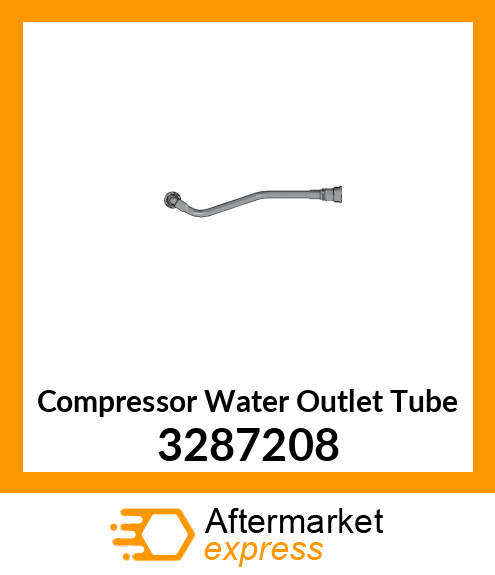 Compressor Water Outlet Tube 3287208