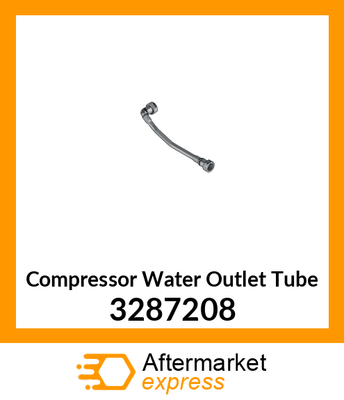 Compressor Water Outlet Tube 3287208