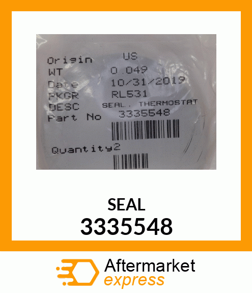 SEAL THERMOSTAT 3335548