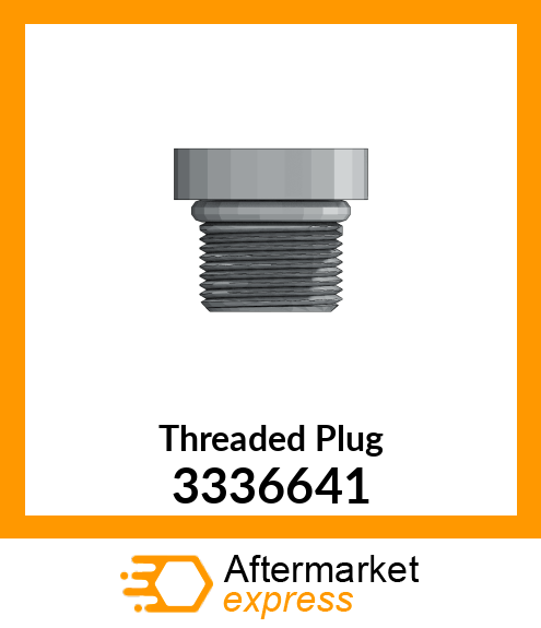 Threaded Plug 3336641