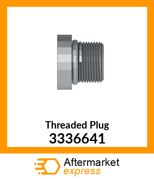 Threaded Plug 3336641