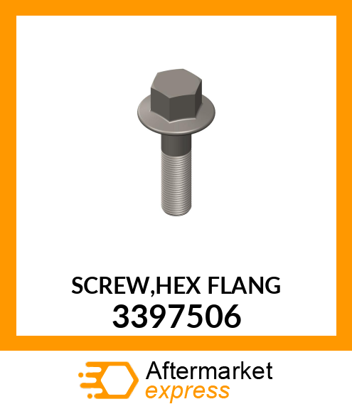 SCREW,HEX_FLANG 3397506