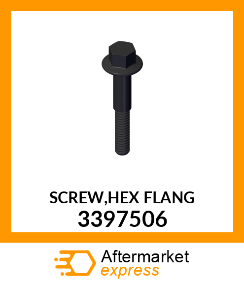 SCREW,HEX_FLANG 3397506