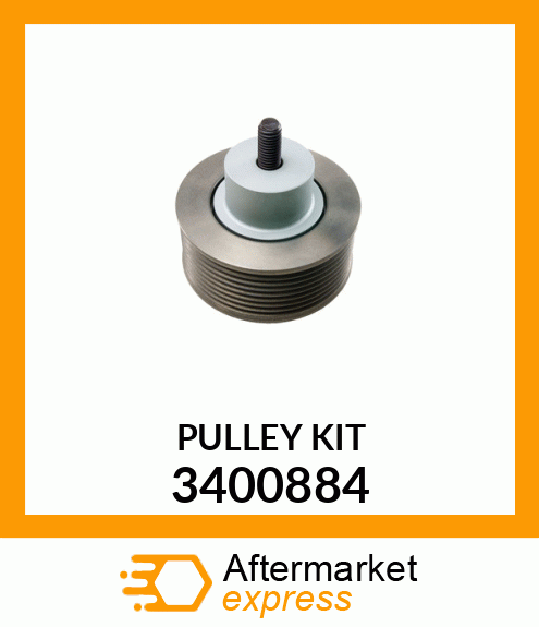 Idler Pulley New Aftermarket 3400884