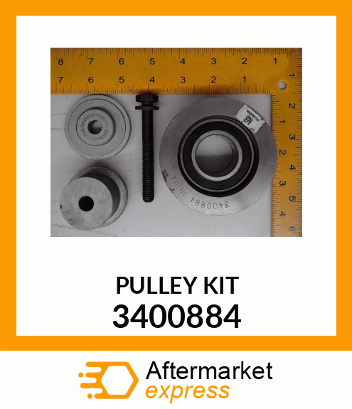 Idler Pulley New Aftermarket 3400884