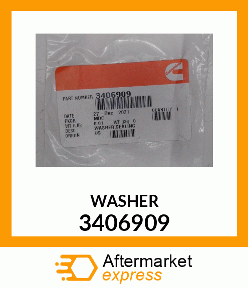 WASHER 3406909