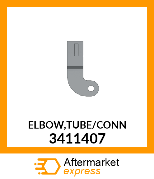 ELBOW,TUBE/CONN 3411407