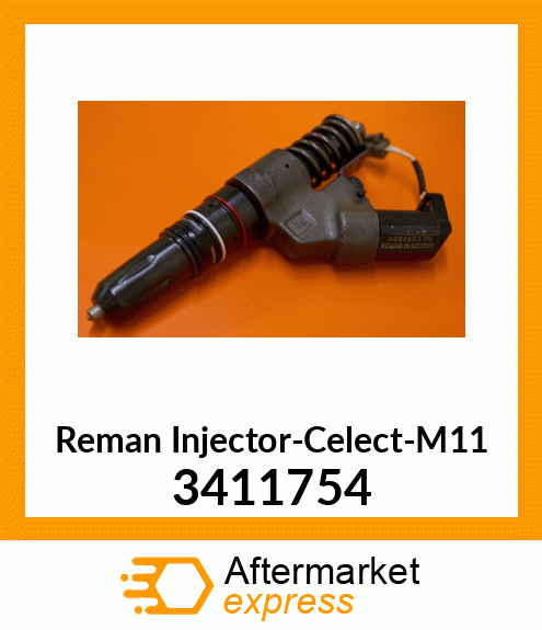 Remanufactured Fuel Injector Assembly New Aftermarket 3411754