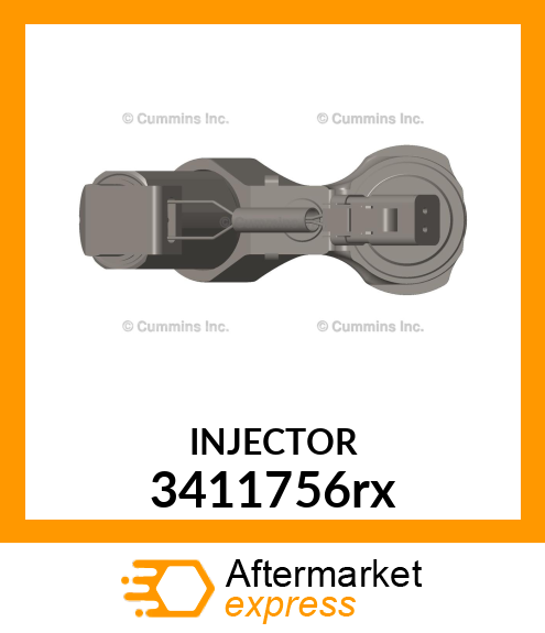 INJECTOR 3411756rx
