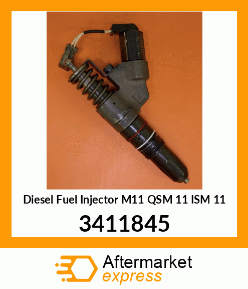 Remanufactured diesel injector for engine M11 CPL2443 3411845