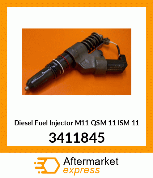 Remanufactured diesel injector for engine M11 CPL2443 3411845