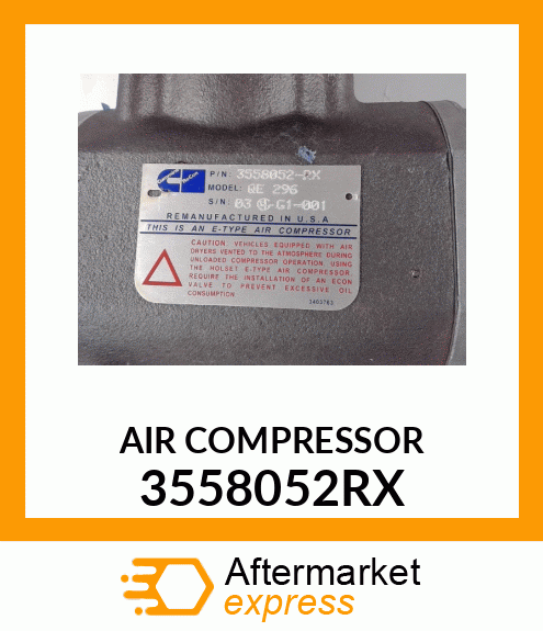 AIRCOMPRESSOR 3558052RX