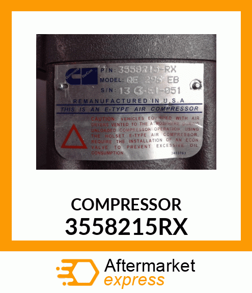 COMPRESSOR 3558215RX