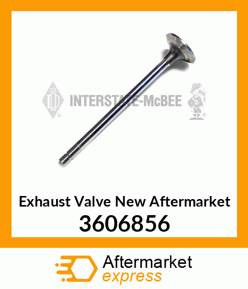 Exhaust Valve New Aftermarket 3606856