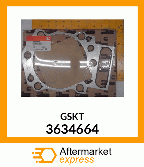 GASKET CYLINDER HEAD 3634664