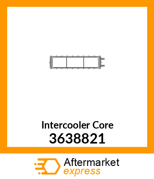 Intercooler Core 3638821