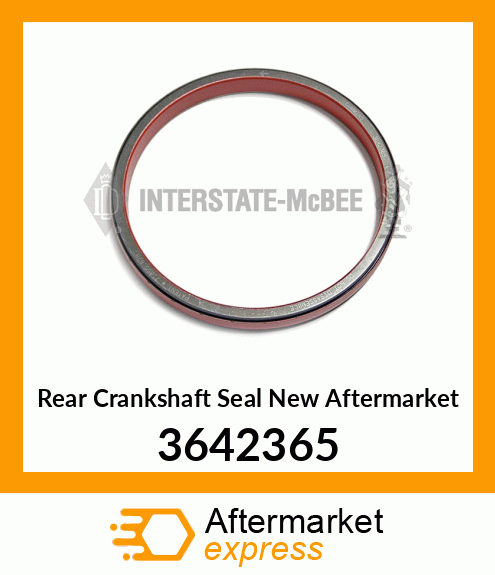 Rear Crankshaft Seal New Aftermarket 3642365
