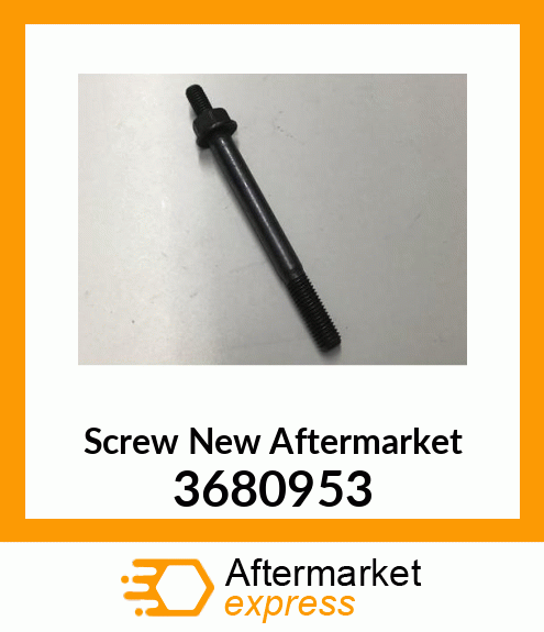 Screw New Aftermarket 3680953