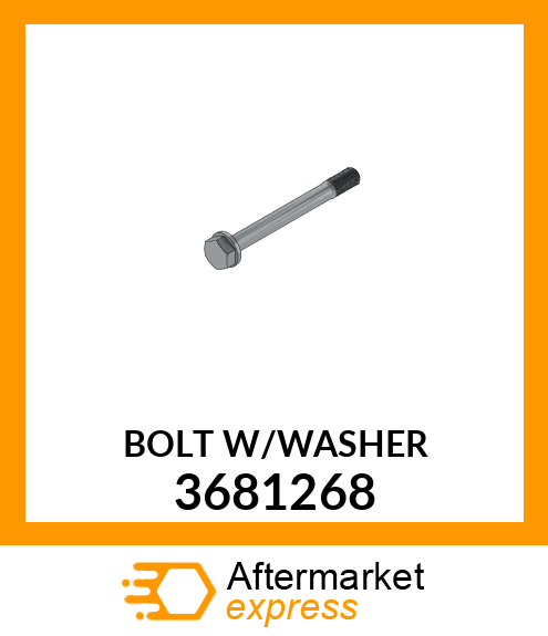 BOLT_W/WASHER 3681268