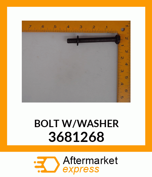 BOLT_W/WASHER 3681268