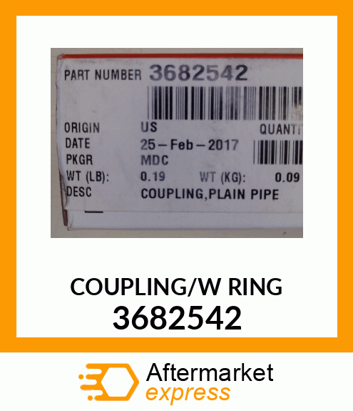 COUPLING/W_RING 3682542