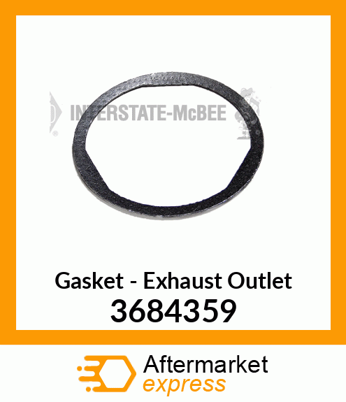 Outlet Gasket New Aftermarket 3684359