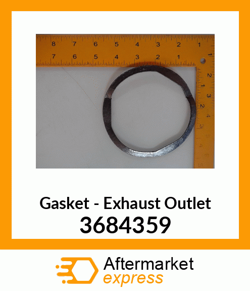 Outlet Gasket New Aftermarket 3684359