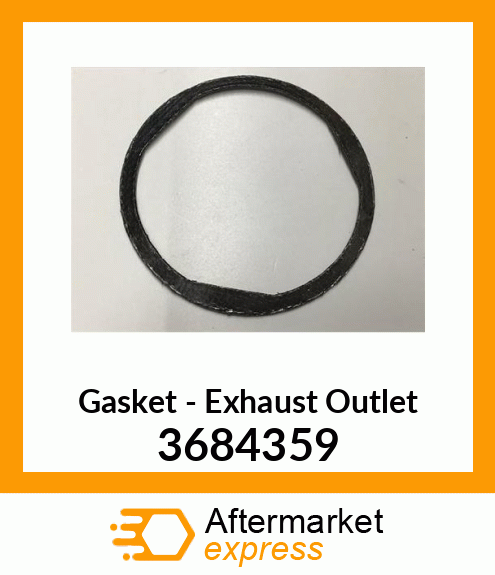 Outlet Gasket New Aftermarket 3684359