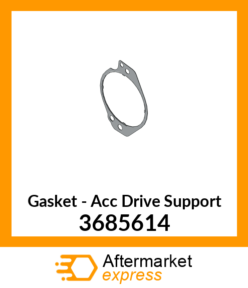 Compressor Mounting Gasket New Aftermarket 3685614