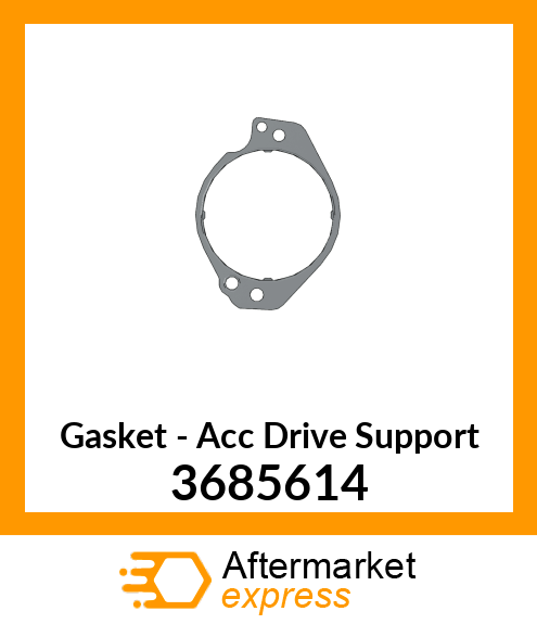 Compressor Mounting Gasket New Aftermarket 3685614