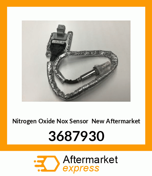 Nitrogen Oxide (Nox) Sensor New Aftermarket 3687930