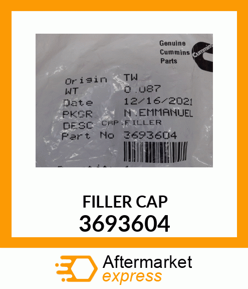 FILLER CAP 3693604